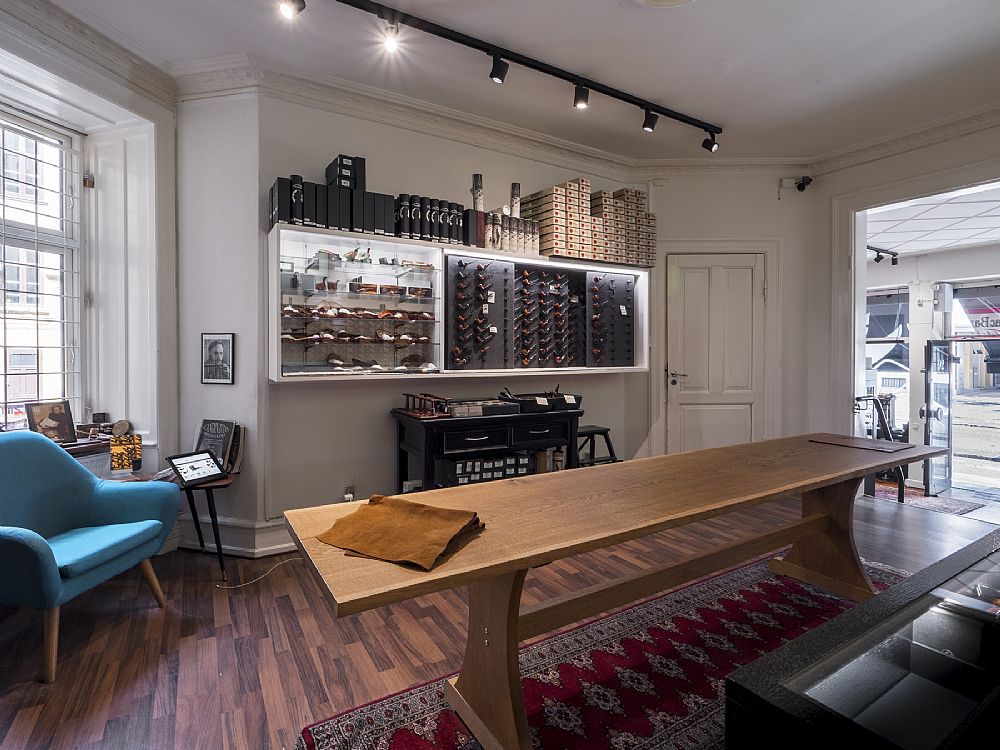 The Danish Pipe Shop — interiør